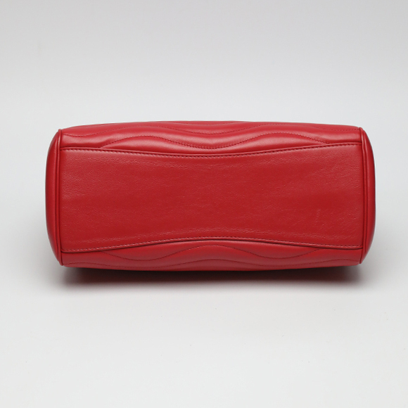 Louis Vuitton New Wave Chain Tote Shoulder Bag Red+ - Picture 4 of 9